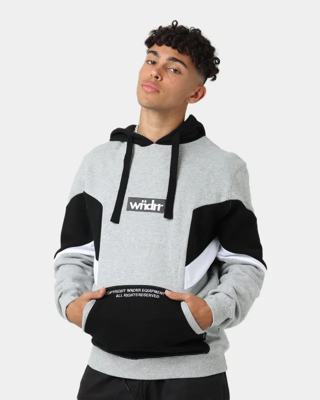 WNDRR Payback Hoodie Grey Marle sold by Culture Kings