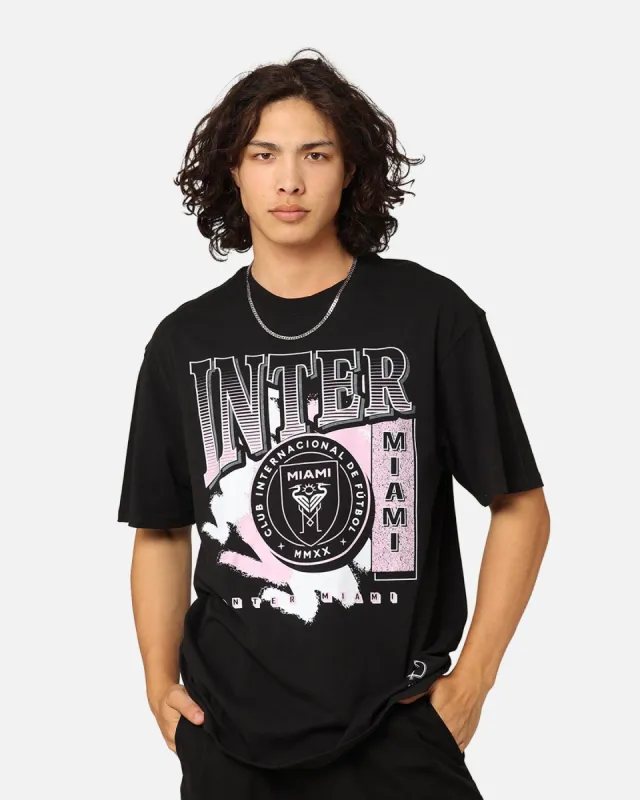 Mitchell & Ness Inter Miami Brush Off T-Shirt Black sold by Culture Kings