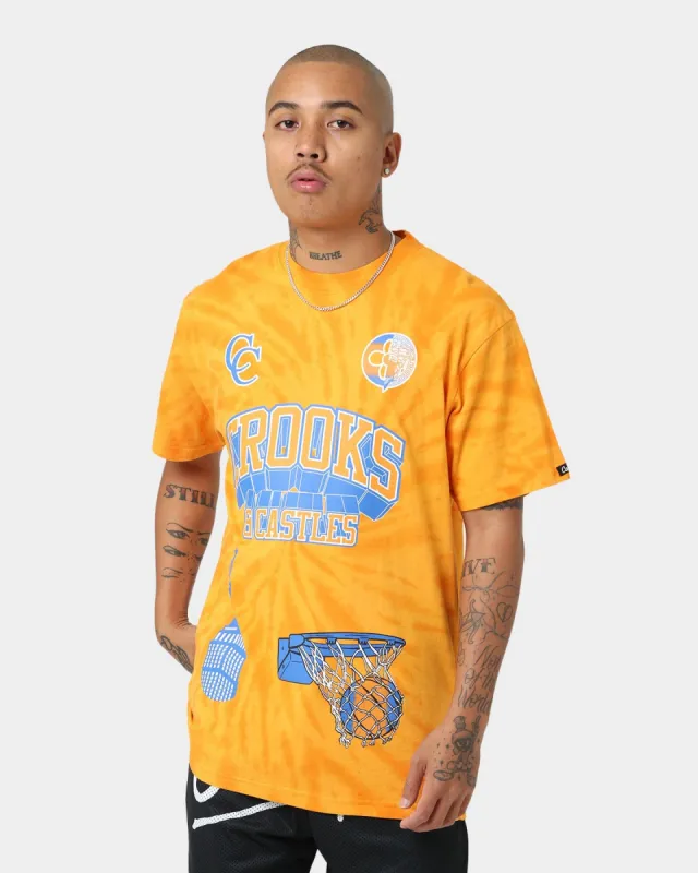 Crooks & Castles New York Tie Dye T-Shirt Orange made by Culture Kings