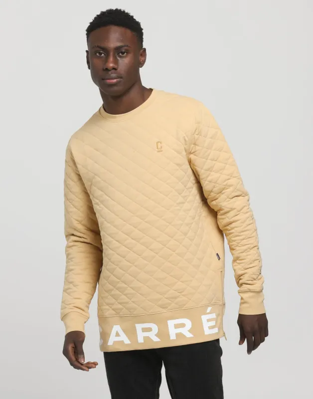 Carré Staple Quilted Sweater Sand sold by Culture Kings