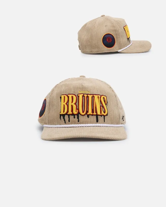 47 Brand Boston Bruins Slasher 47 Hitch Snapback Khaki sold by Culture Kings