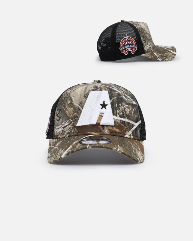 New Era Houston Astros 'Real Tree' 9FORTY A-Frame Trucker Snapback Realtree Edge sold by Culture Kings