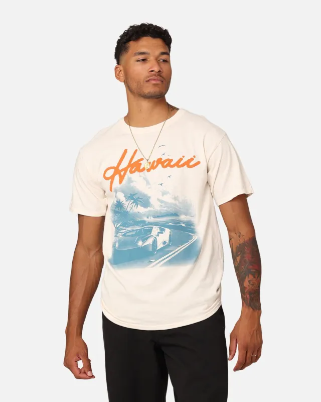 Goat Crew Hawaii Car T-Shirt Off White sold by Culture Kings