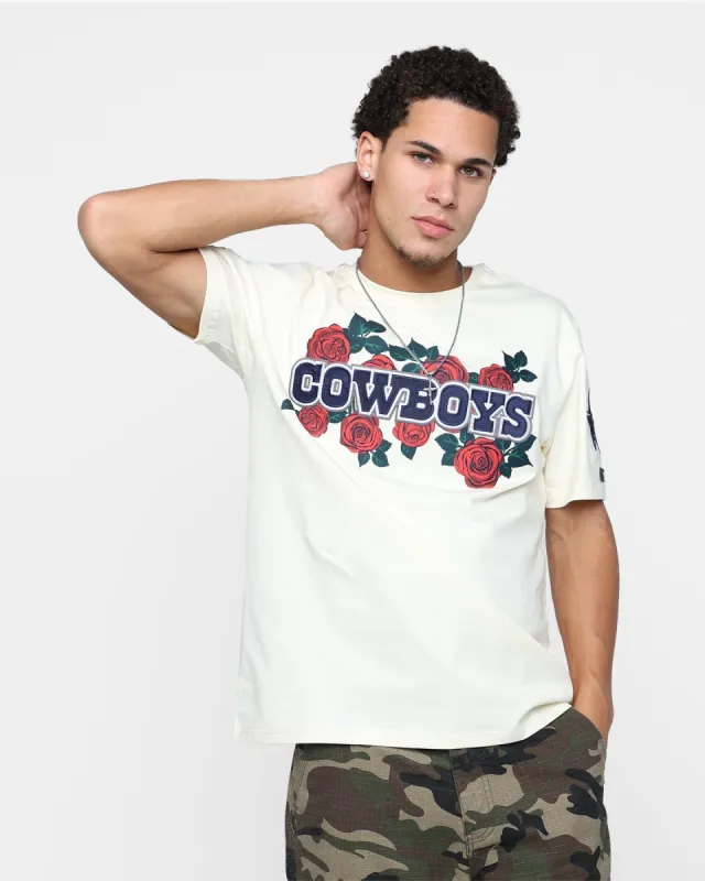 Pro Standard Dallas Cowboys Roses T-Shirt Eggshell sold by Culture Kings