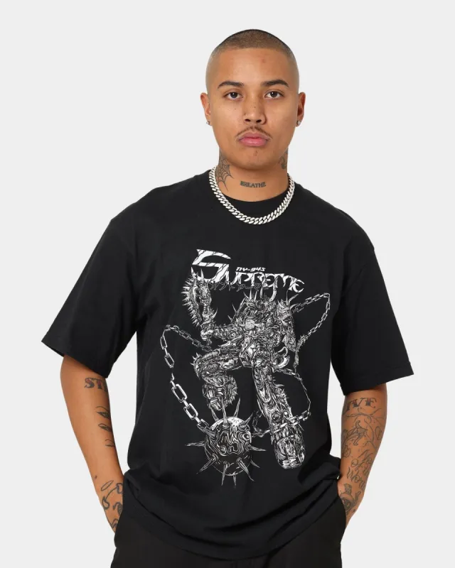 Supreme Spikes T-Shirt Black sold by Culture Kings