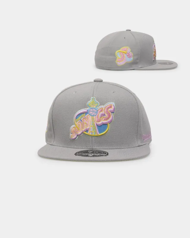 Mitchell & Ness Seattle Supersonics 'Til Dawn' Fitted Grey sold by Culture Kings