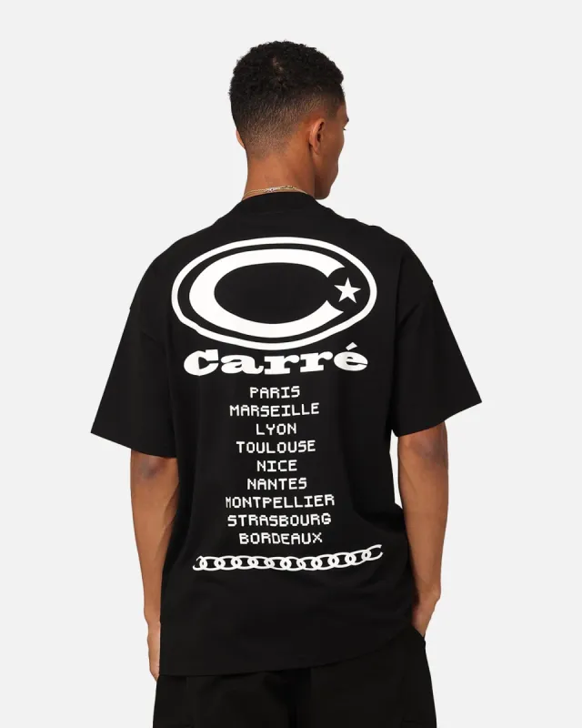 Carre C Star Oversized T-Shirt Black sold by Culture Kings