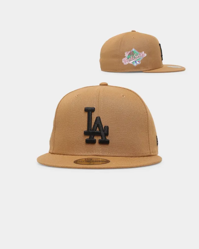 New Era Los Angeles Dodgers 'Wheat Black World Series' 59FIFTY Fitted Wheat/Black made by New Era