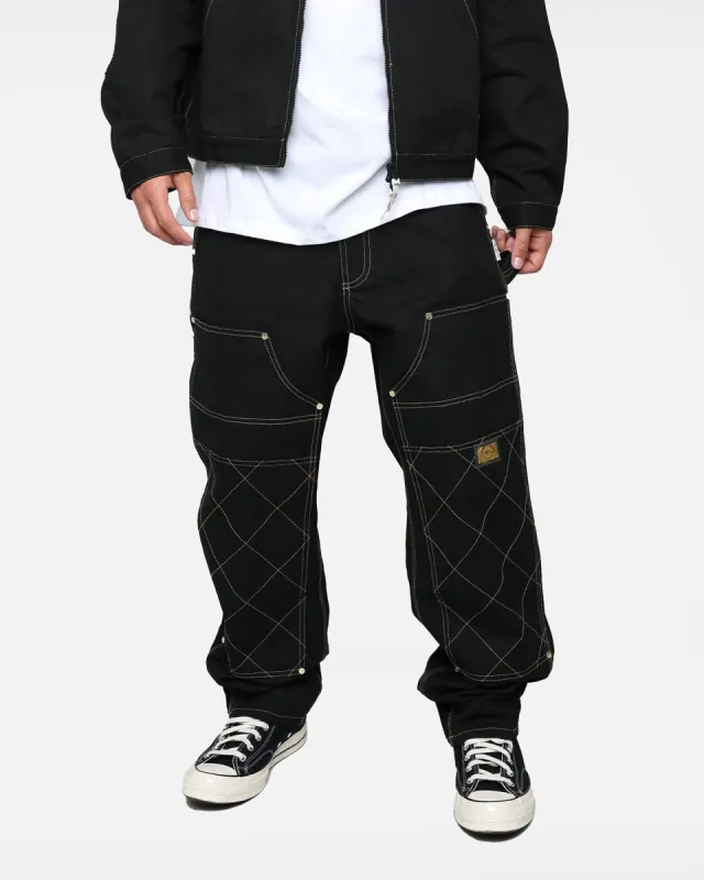 Advisory Board Crystals ABC. 123. Diamond Stitch Double Knee Pants
