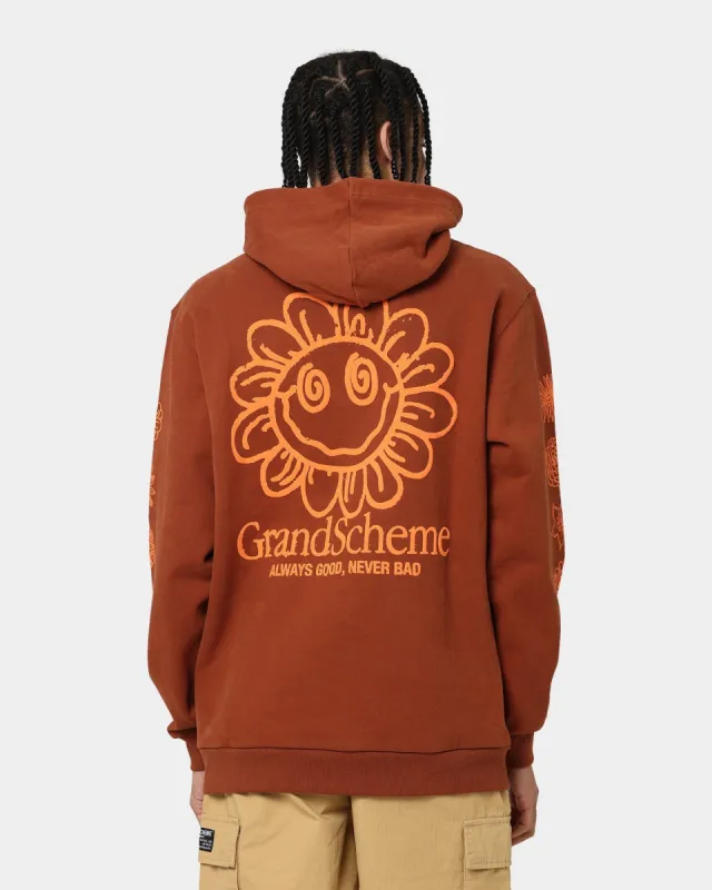 Grand Scheme Always Good Hoodie Brown sold by Culture Kings