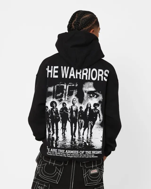 American Thrift X The Warriors Warriors Night Hoodie Black sold by Culture Kings