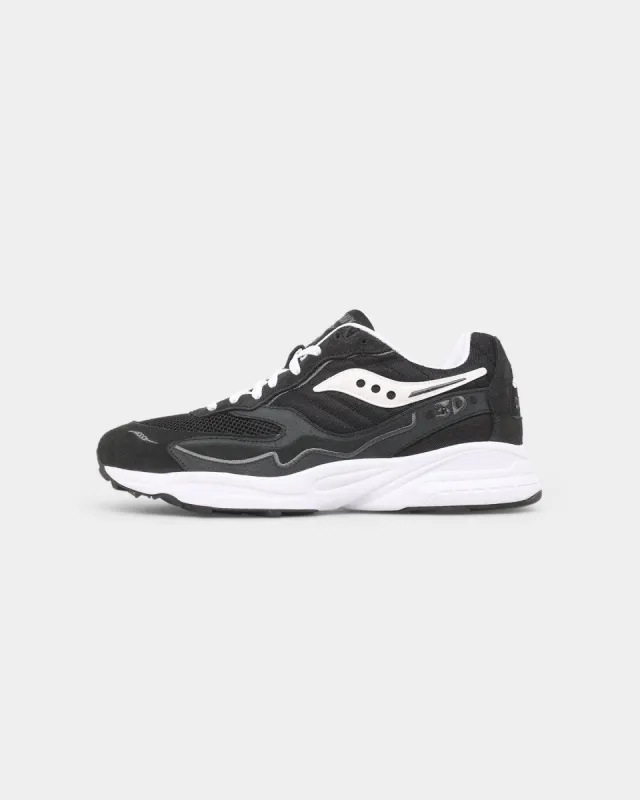 Saucony 3D Grid Hurricane Black/White sold by Culture Kings