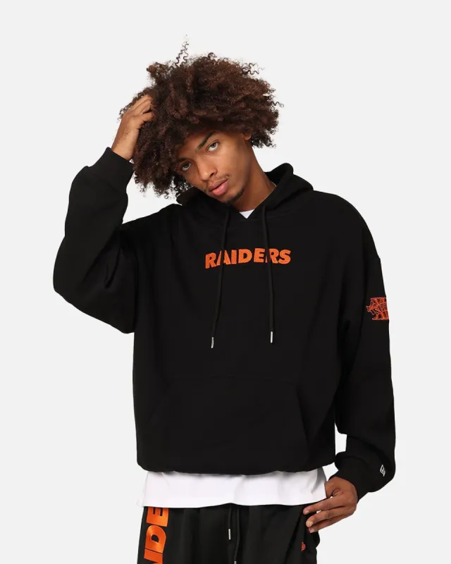 New Era Las Vegas Raiders 'Scary Nights' Oversized Hoodie Black/Orange sold by Culture Kings