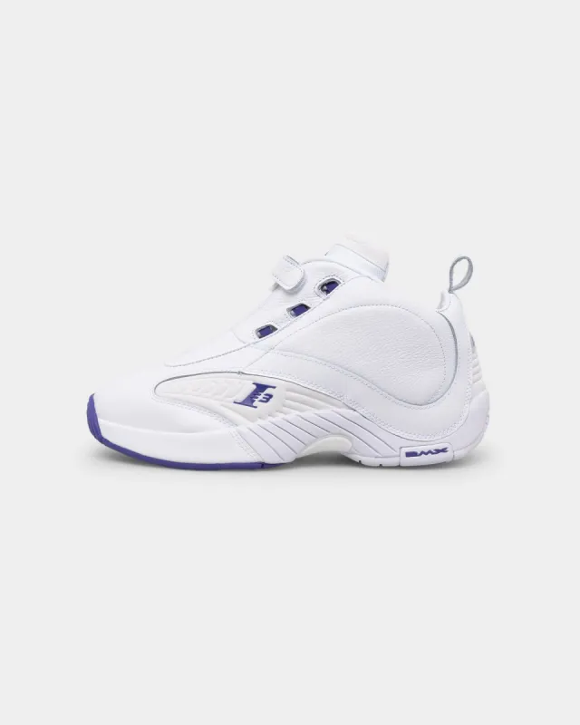 Reebok Answer IV Footwear White/Team Purple sold by Culture Kings