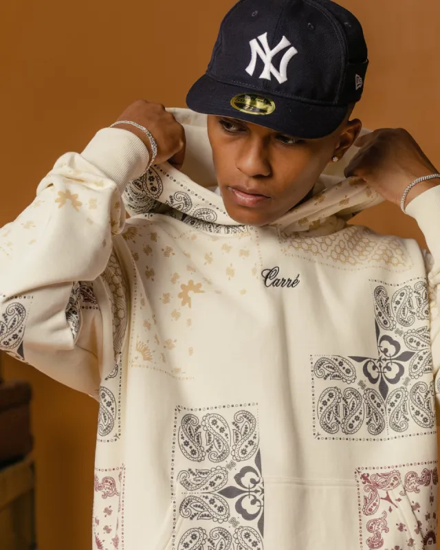 Carre Fragment Paisley Hoodie Off White sold by Culture Kings