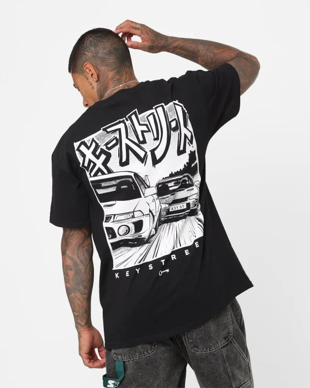 Key Street Versus T-Shirt Black sold by Culture Kings