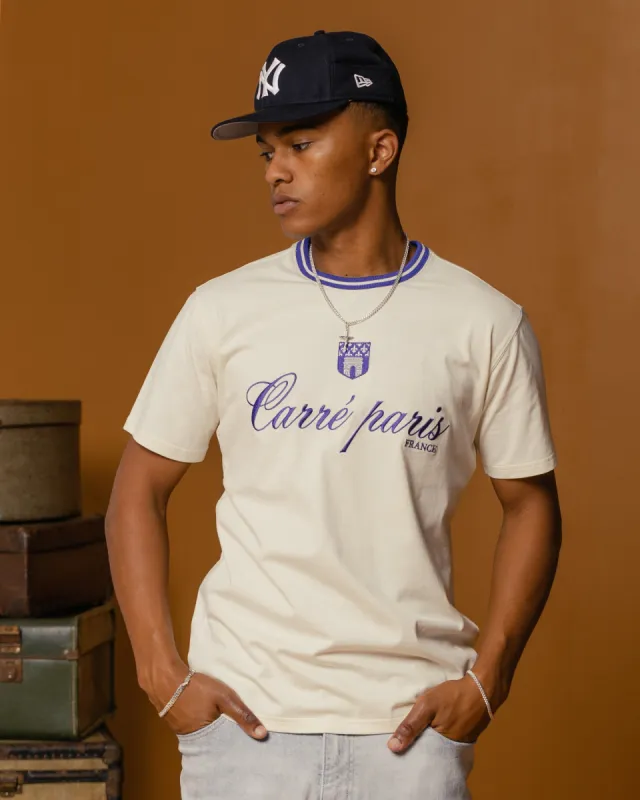 Carre Domaine CLS Short Sleeve T-Shirt Off White sold by Culture Kings