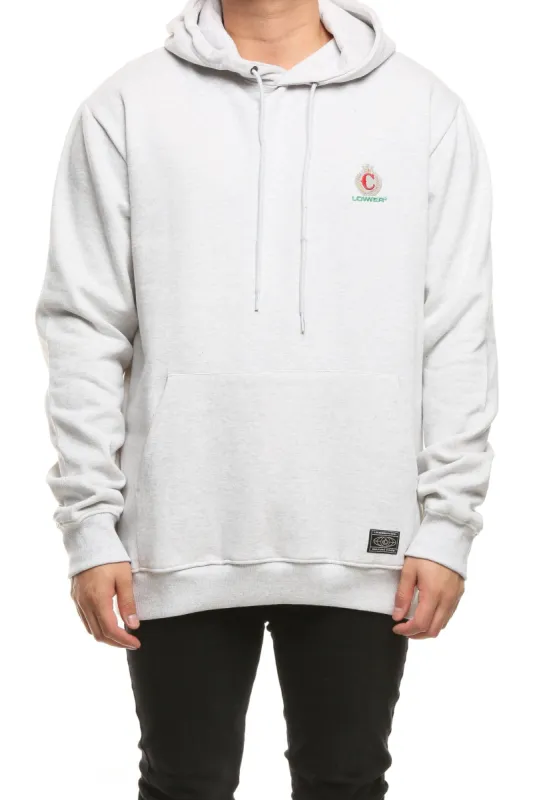 Lower X Culture Kings Testarossa Embroidered Set Hood Silver sold by Culture Kings