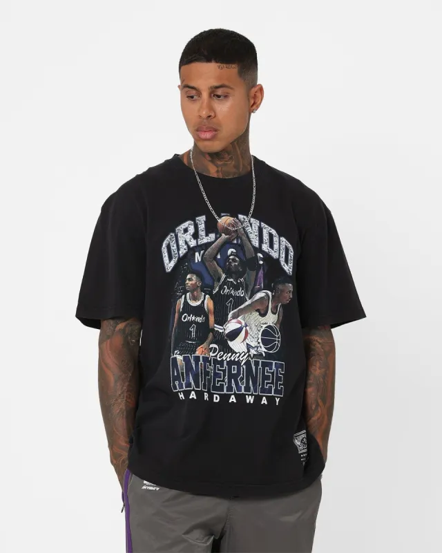 Mitchell & Ness Orlando Magic Penny Anfernee Hardaway Bling T-Shirt Black sold by Culture Kings