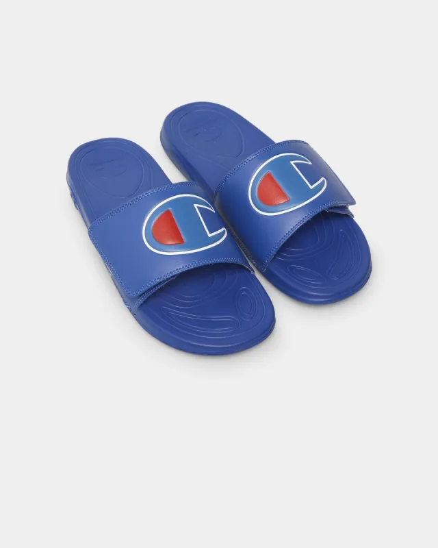Champion Mega V Classic Slide V Blue sold by Culture Kings