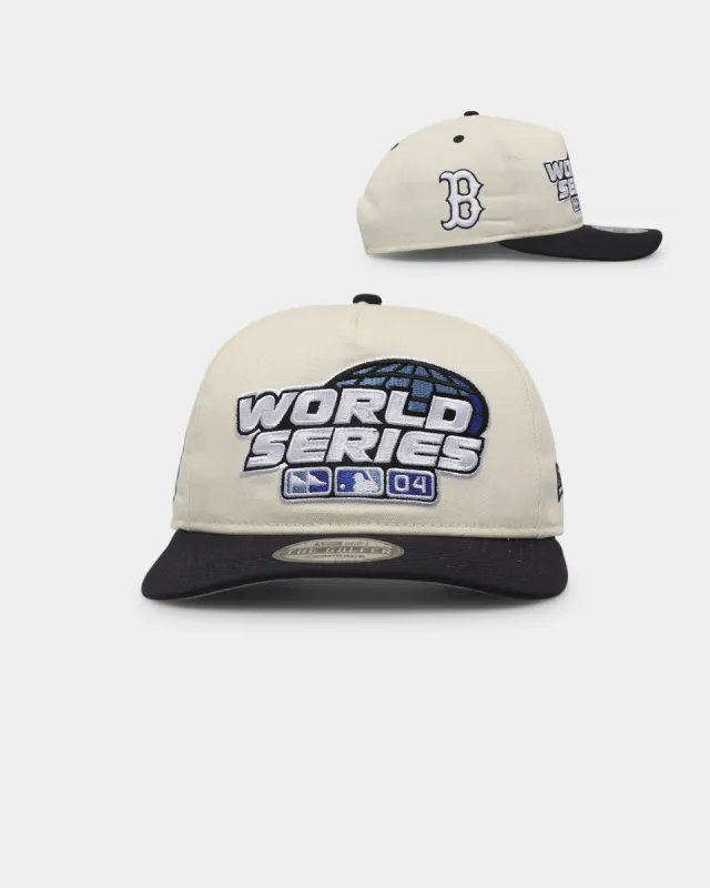 New Era Boston Red Sox '2000s World Series Through The Decades' 2004 World Series Golfer Snapback Chrome White sold by Culture Kings