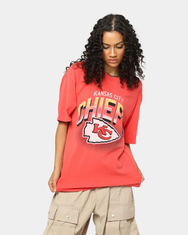 Majestic Athletic Kansas City Chiefs NFL Gradient Arch T-Shirt Faded Red made by Culture Kings