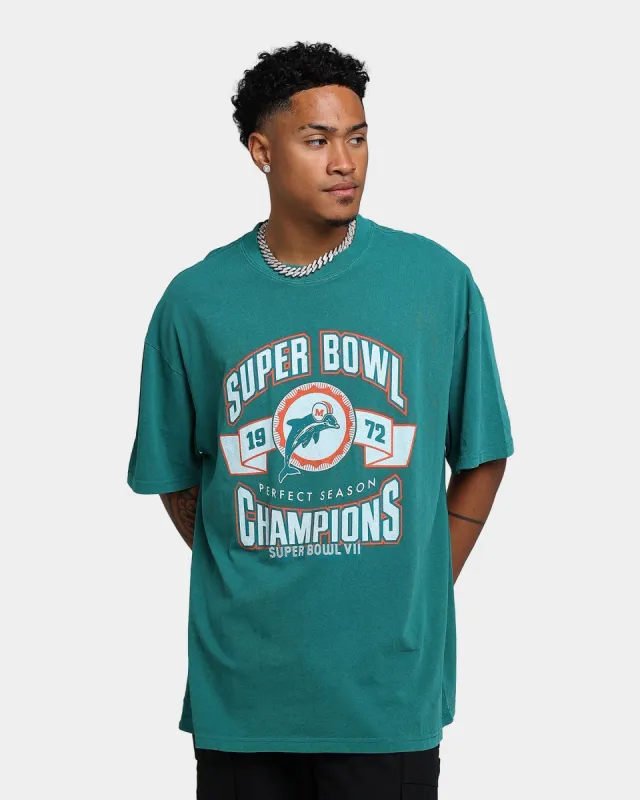 Mitchell & Ness Perfect Season T-Shirt Faded Teal sold by Culture Kings