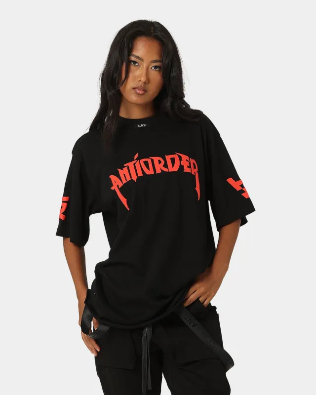 The Anti Order Shibuya Markets Oversized T-Shirt Black/Red sold by Culture Kings