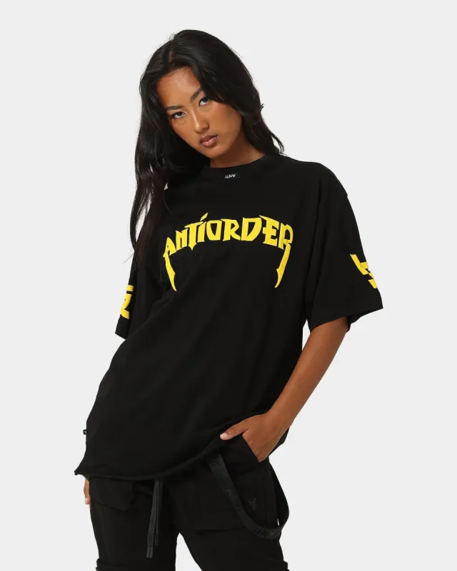 The Anti Order Shibuya Markets Oversized T-Shirt Black/Yellow sold by Culture Kings