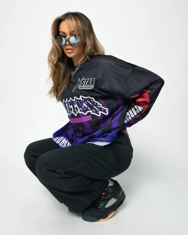 Loiter Motorcross Crewneck Black sold by Culture Kings