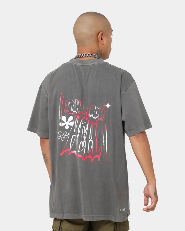 Dead Studios Aloha T-Shirt Charcoal/Red/White sold by Culture Kings