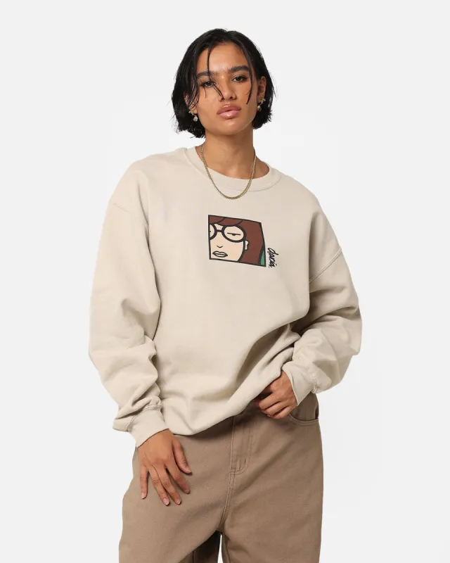 American Thrift X Daria Daria Poster Crewneck Stone sold by Culture Kings
