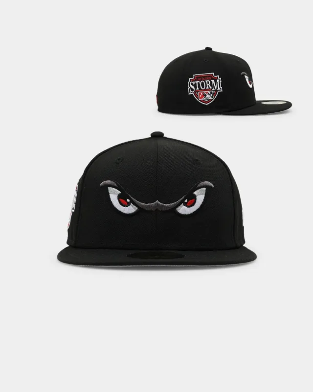 New Era Lake Elsinore Storm 59FIFTY Patch E1 Fitted Black sold by Culture Kings