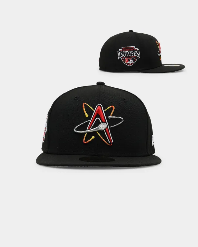 New Era Albuquerque Isotopes 59FIFTY Patch E1 Fitted Black sold by Culture Kings