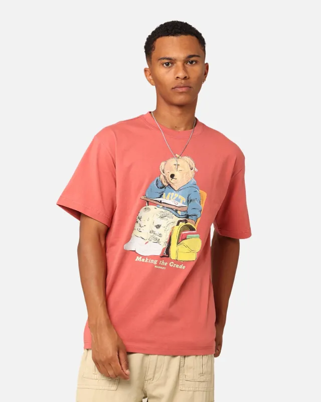 Market Making The Grade Bear T-Shirt Berry sold by Culture Kings