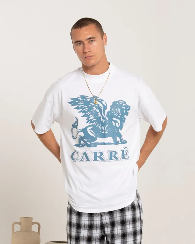Carre Brave Oversized T-Shirt White sold by Culture Kings