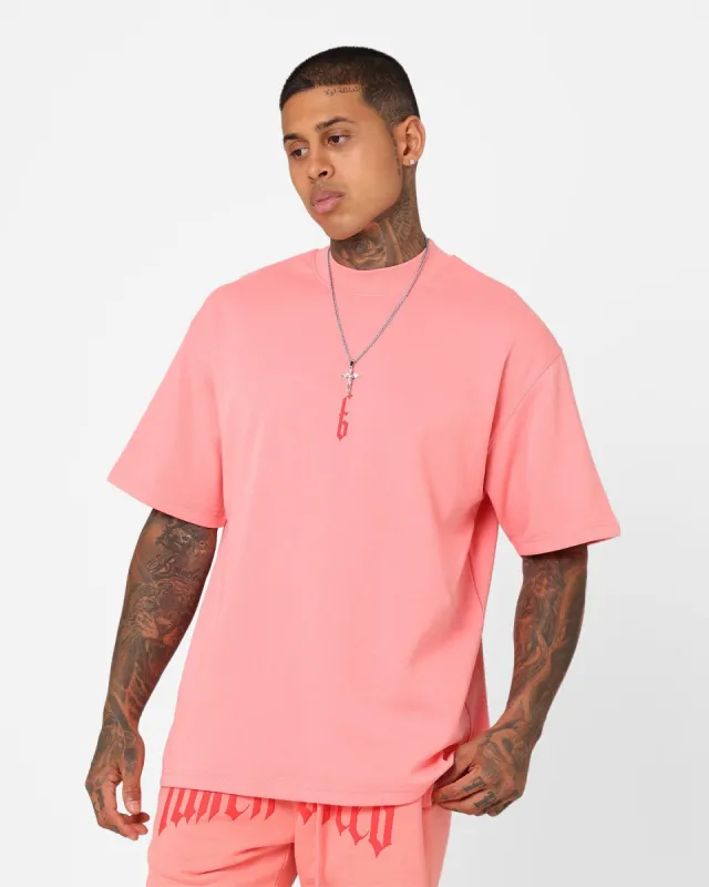 Fallen Breed Monogram T-Shirt Pink/Red made by Culture Kings