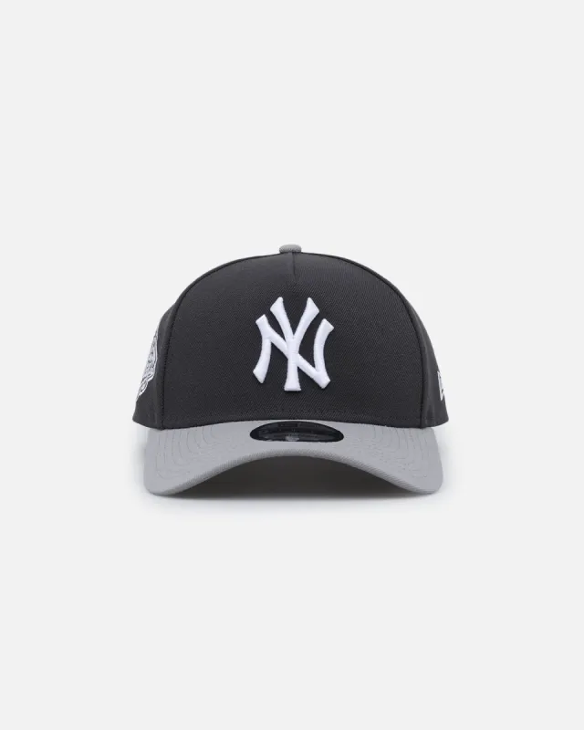 New Era New York Yankees 'Shadow Greys' 9FORTY A-Frame Snapback Graphite/Grey sold by Culture Kings
