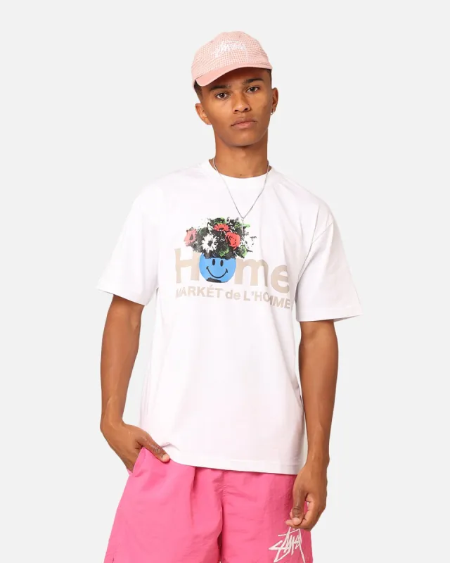 Market Smiley Market De L'Homme T-Shirt White made by Culture Kings