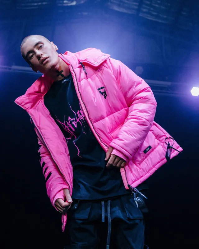 The Anti Order Hyphen ATD Puffer Jacket Lethal Pink sold by Culture Kings