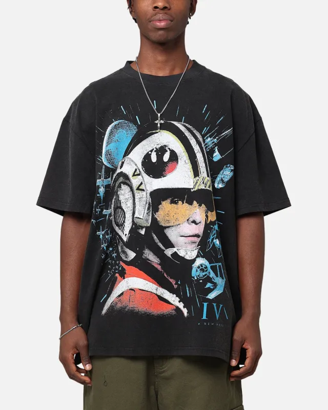 Star Wars Episode IV '77 Heavy Vintage T-Shirt Vintage Black sold by Culture Kings