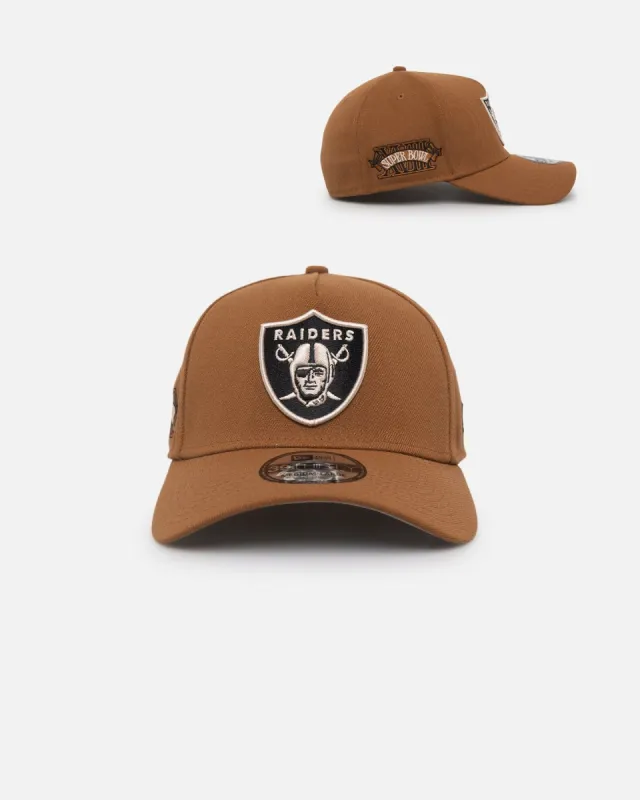 New Era Oakland Raiders "Toasted Peanut" 39THIRTY A-Frame Stretch Fit Toasted Peanut sold by Culture Kings