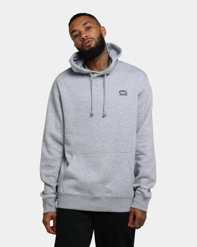 Russell Athletic Originals Small Arch Hoodie Grey Marle sold by Culture Kings