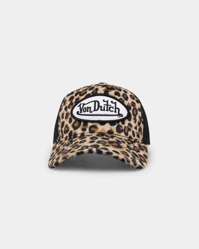 Von Dutch Leopard Trucker Leopard sold by Culture Kings
