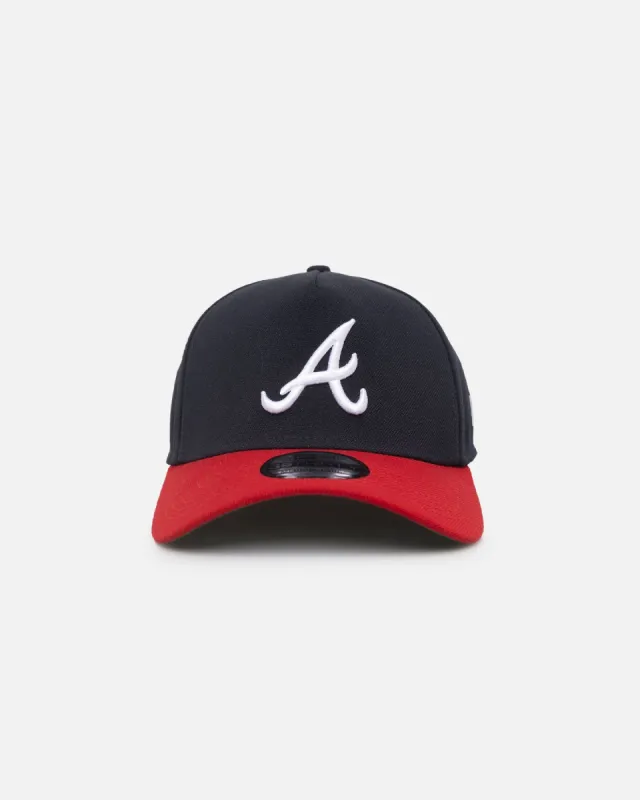 New Era Atlanta Braves 39THIRTY A-Frame Stretch Fit Official Team Colours sold by Culture Kings