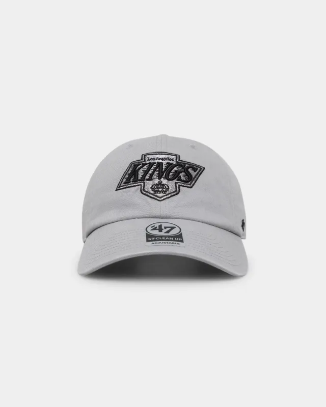 47 Brand Los Angeles Kings 'LA Kings X Arizona Coyotes' Clean Up Strapback Storm sold by Culture Kings