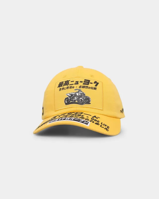 Supreme ATV 6 Panel Strapback Yellow sold by Culture Kings