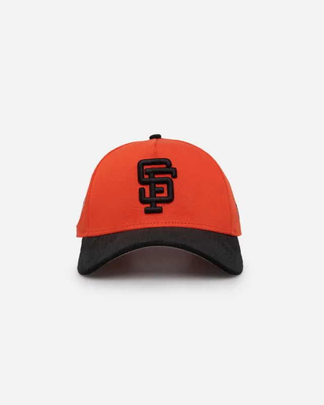 New Era San Francisco Giants 'Scary Nights' 9FORTY A-Frame Snapback Orange/Black sold by Culture Kings