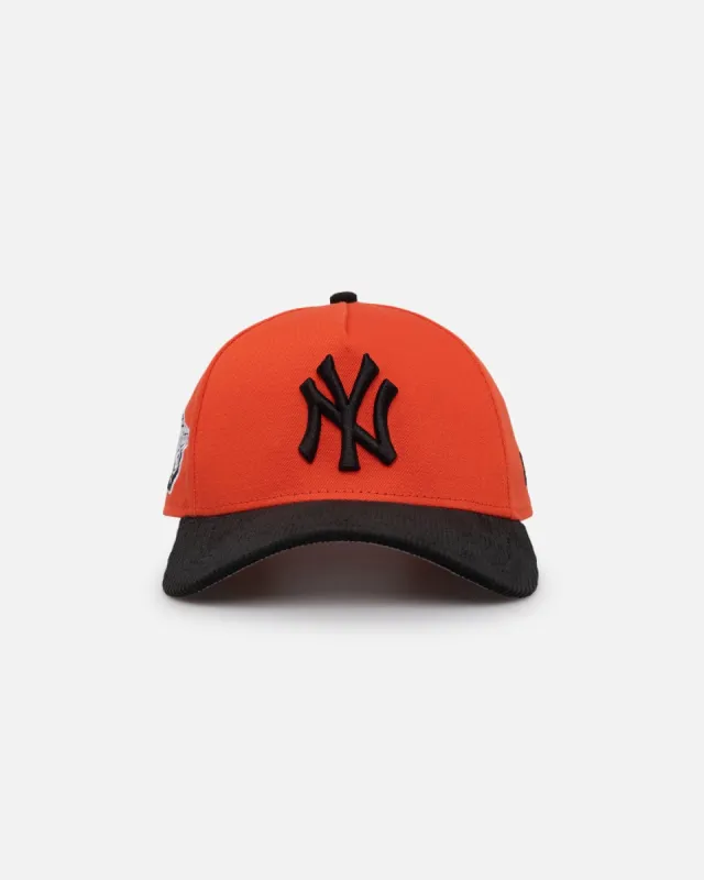 New Era New York Yankees 'Scary Nights' 9FORTY A-Frame Snapback Orange/Black sold by Culture Kings
