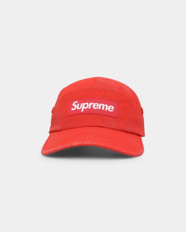 Supreme Coated Cordura Camp Cap Red sold by Culture Kings